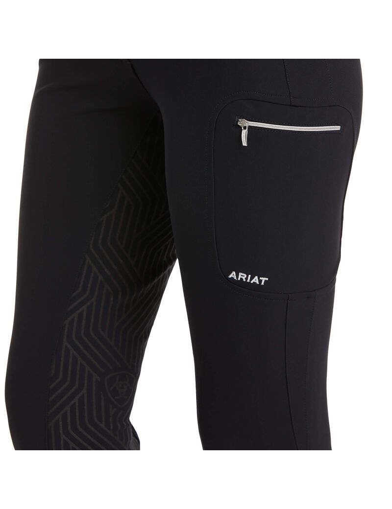 Pantalones Ariat Triton Grip Full Seat Breech Mujer Negras | NSFH93621