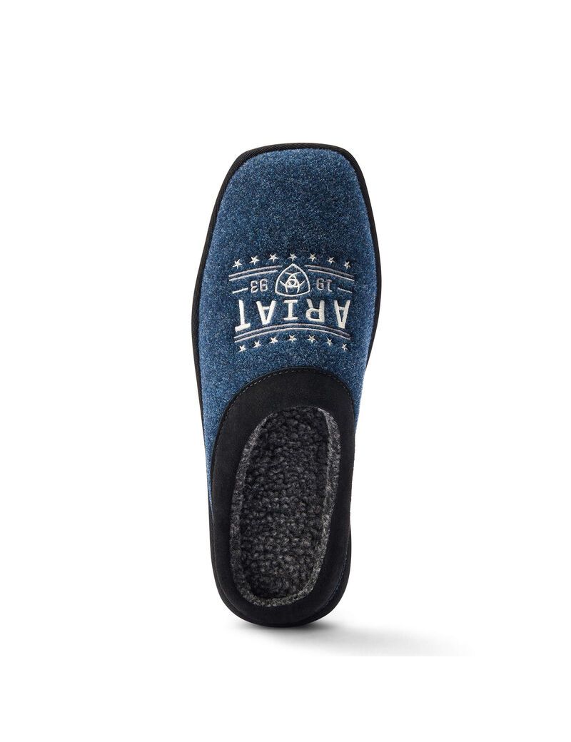 Pantuflas Ariat 93 Liberty Square Puntera Hombre Azul Marino | DFRW21534