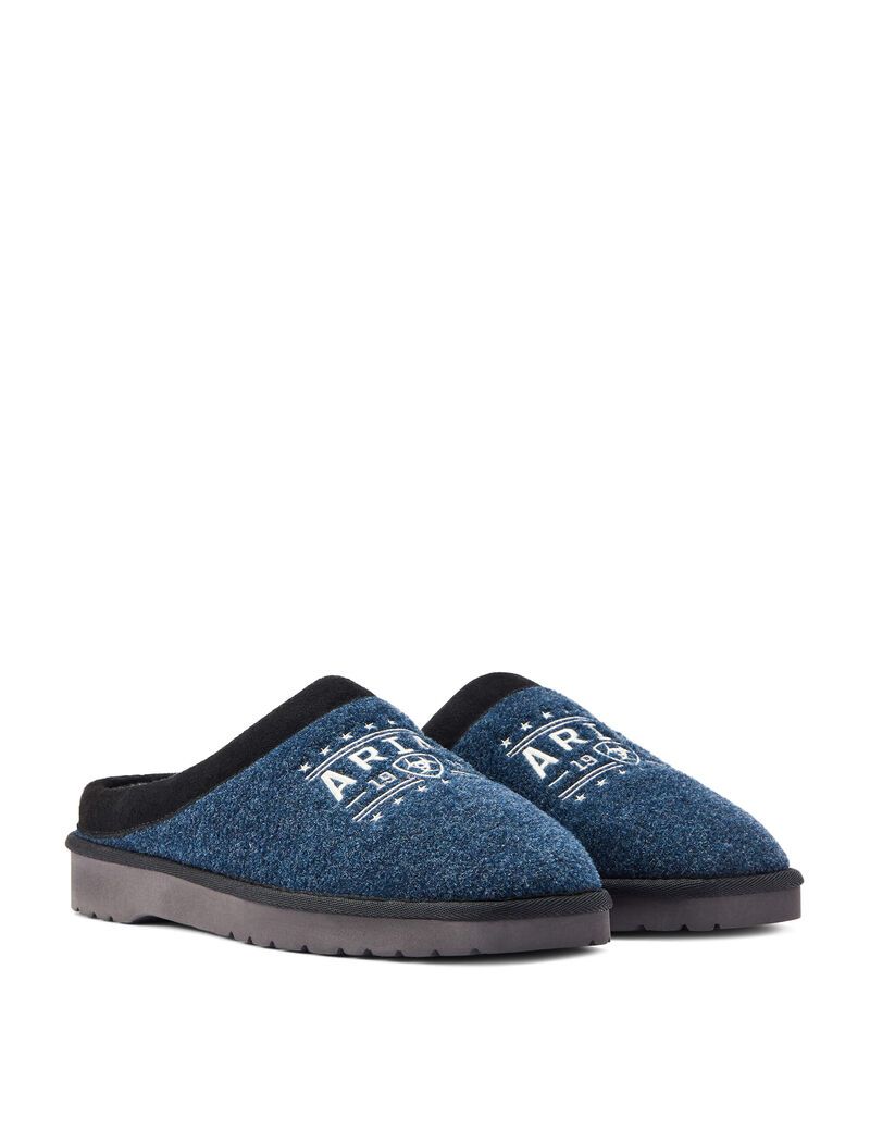 Pantuflas Ariat 93 Liberty Square Puntera Hombre Azul Marino | DFRW21534