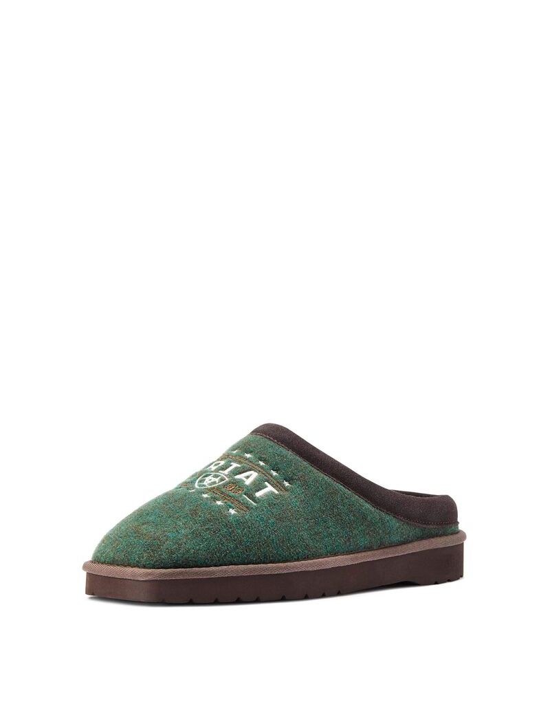 Pantuflas Ariat 93 Liberty Square Puntera Hombre Verde | PVKT78243