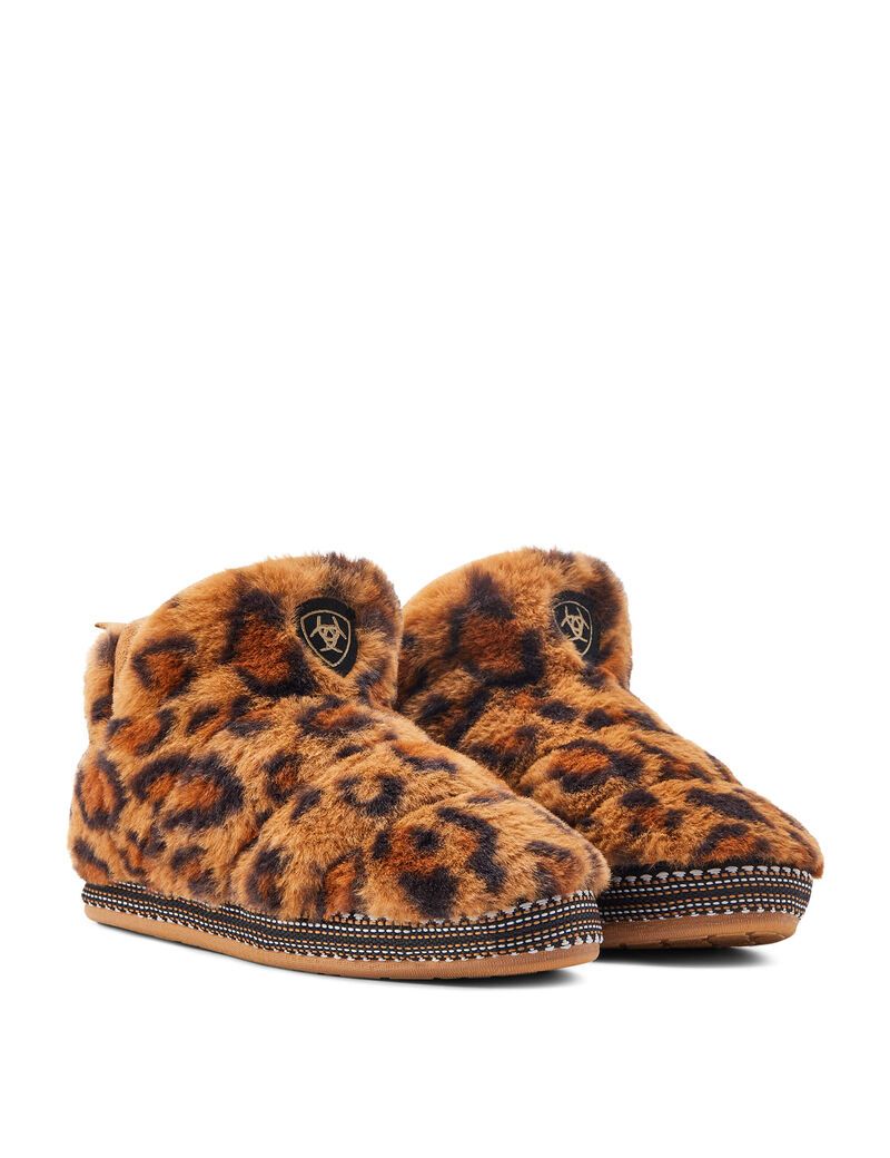 Pantuflas Ariat Bootie Mujer Leopardo | HVBQ34926