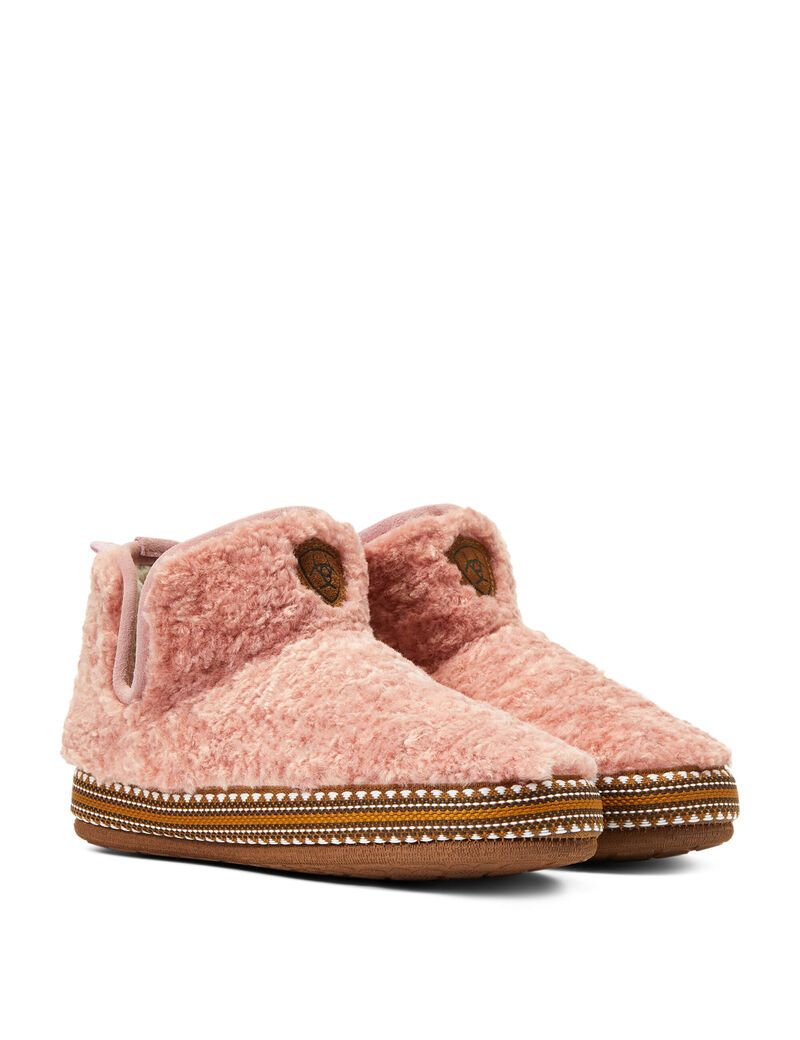 Pantuflas Ariat Bootie Mujer Rosas | TIJD82657