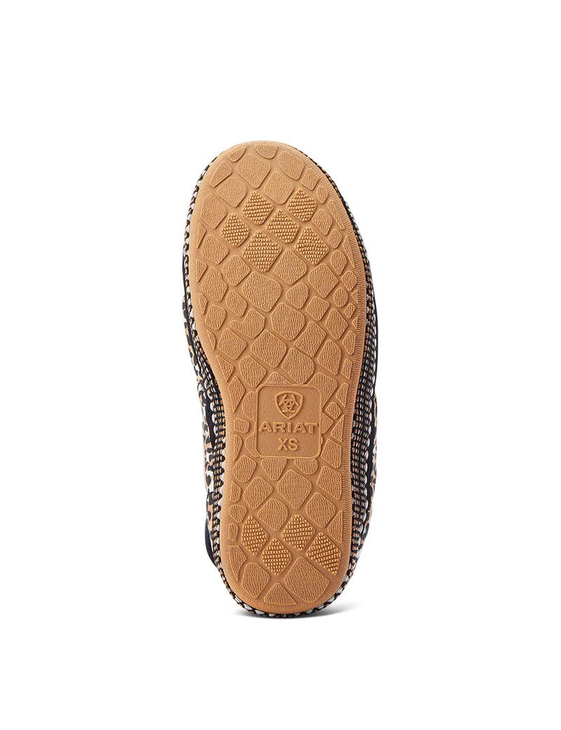 Pantuflas Ariat Crius Bootie Mujer Marrones Leopardo | VBEJ41793