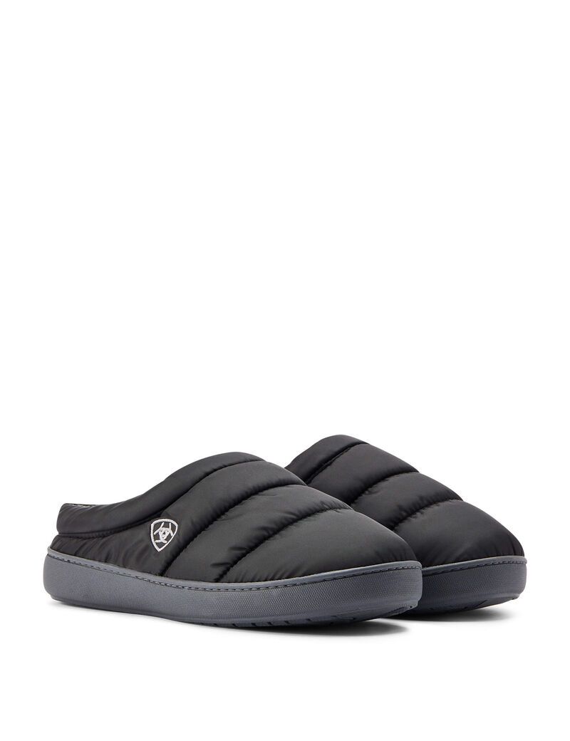 Pantuflas Ariat Crius Clog Hombre Negras | VKLH73410