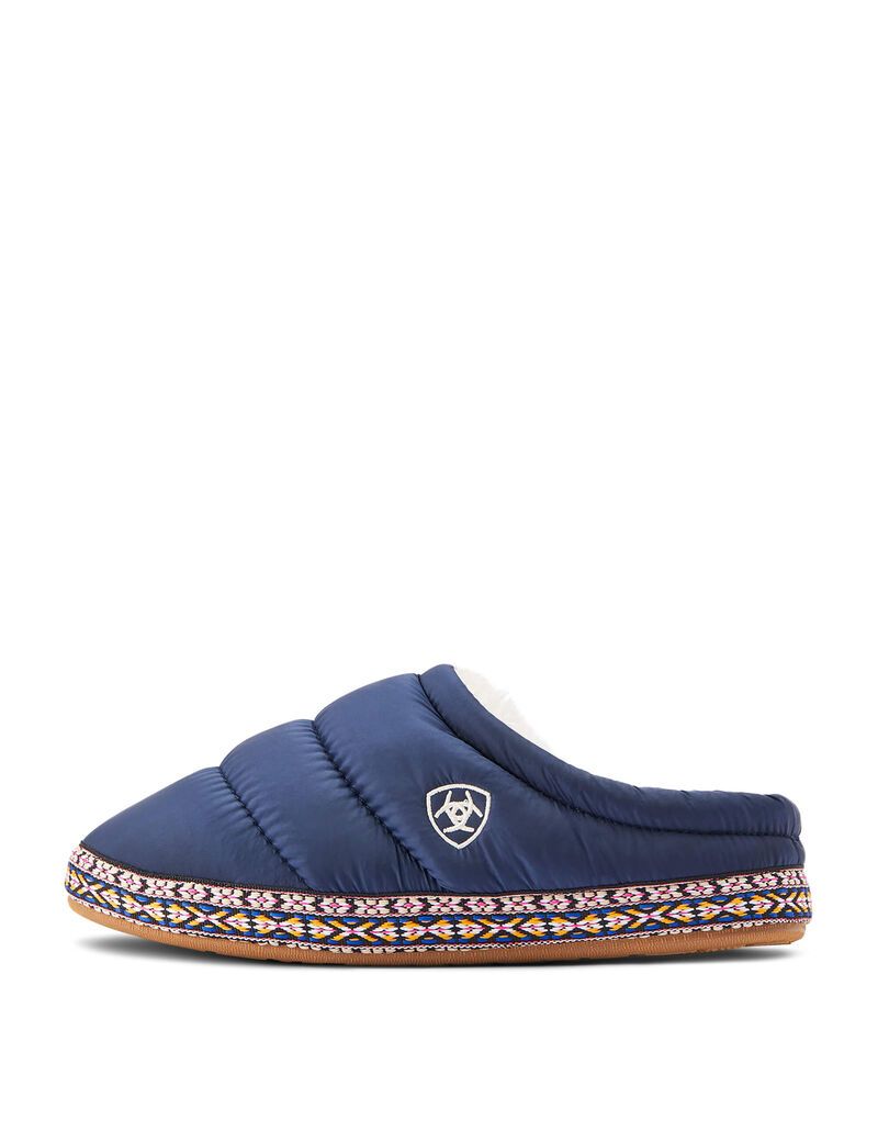 Pantuflas Ariat Crius Clog Mujer Azul Marino | DHFJ04827