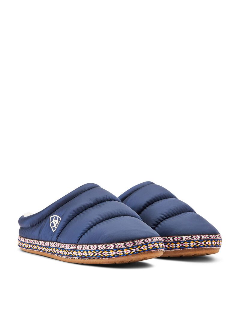 Pantuflas Ariat Crius Clog Mujer Azul Marino | DHFJ04827