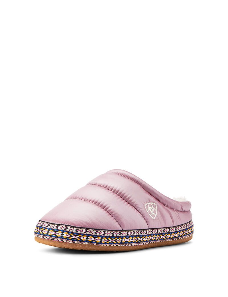 Pantuflas Ariat Crius Clog Mujer Rosas | LEWO06437