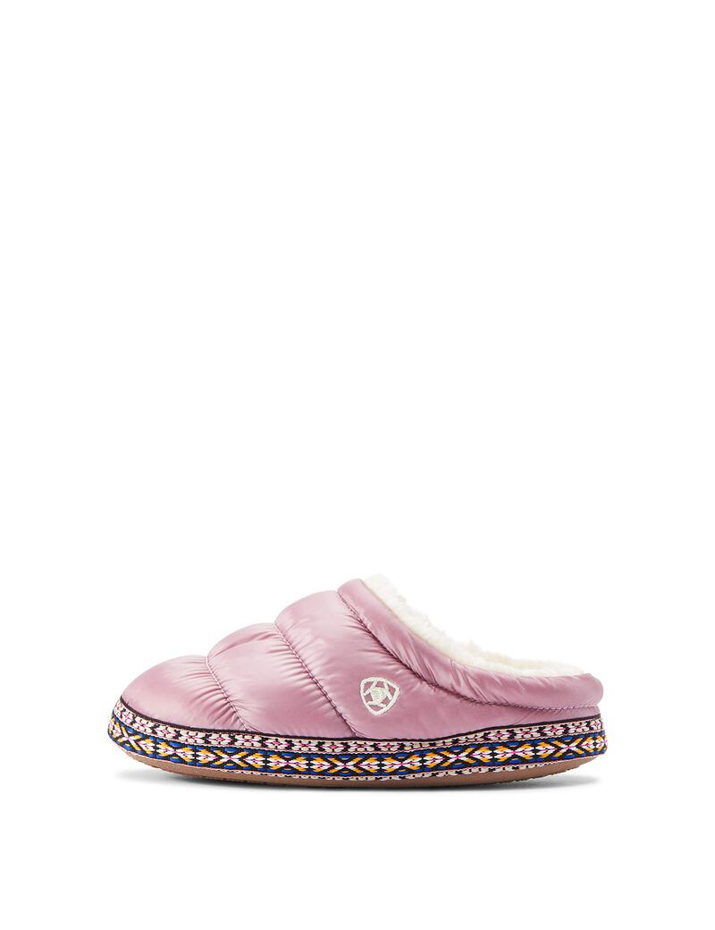 Pantuflas Ariat Crius Clog Niños Rosas | CQPR87403