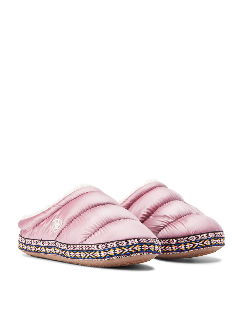 Pantuflas Ariat Crius Clog Niños Rosas | CQPR87403