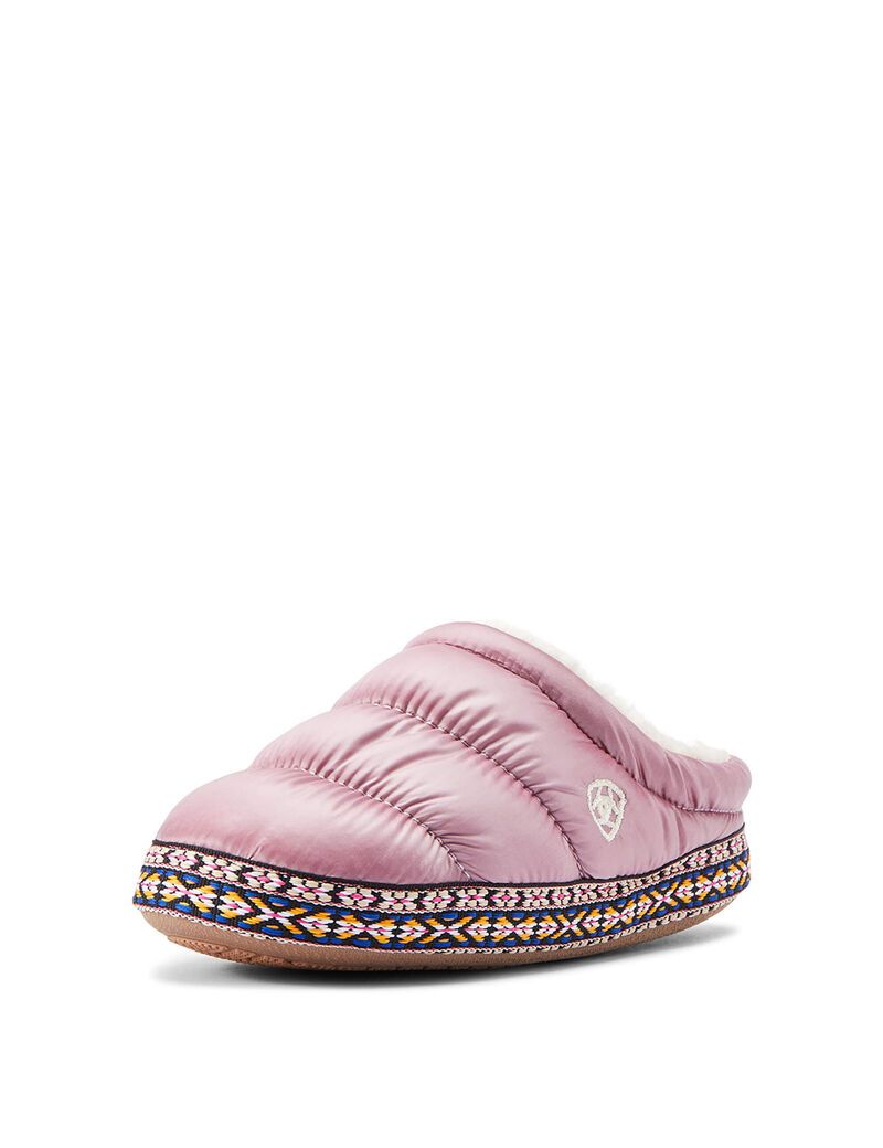 Pantuflas Ariat Crius Clog Niños Rosas | CQPR87403