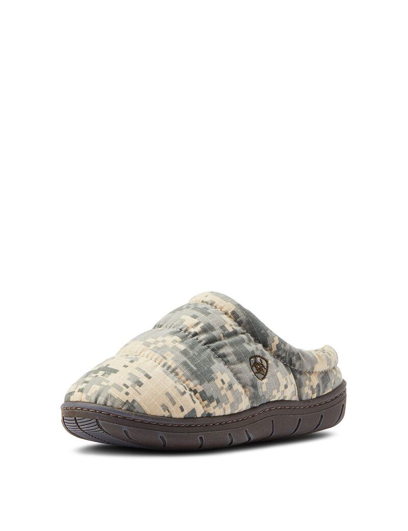 Pantuflas Ariat Crius Clog Niños Verde Oliva Camuflaje | CZXH49821