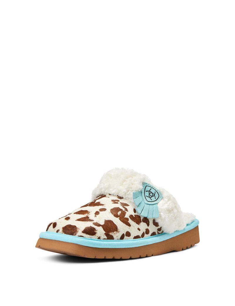 Pantuflas Ariat Jackie Square Puntera Mujer Multicolor | ZIVM72940