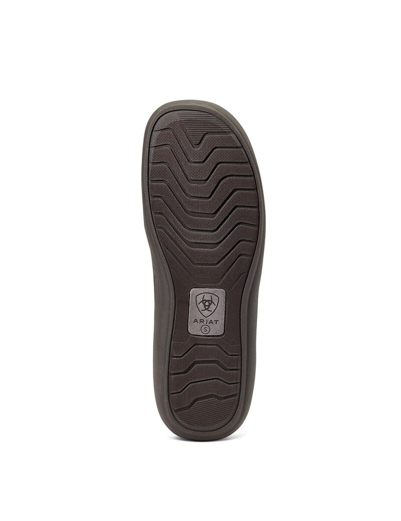 Pantuflas Ariat Lincoln Hombre Gris | IXWY41987