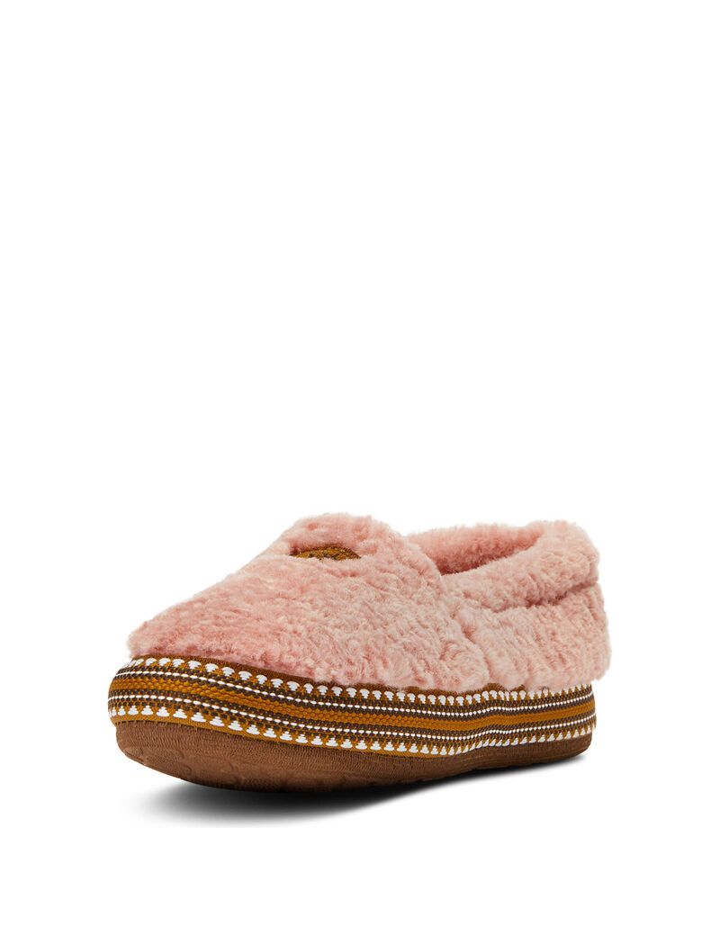 Pantuflas Ariat Snuggle Mujer Rosas | RFXC18462