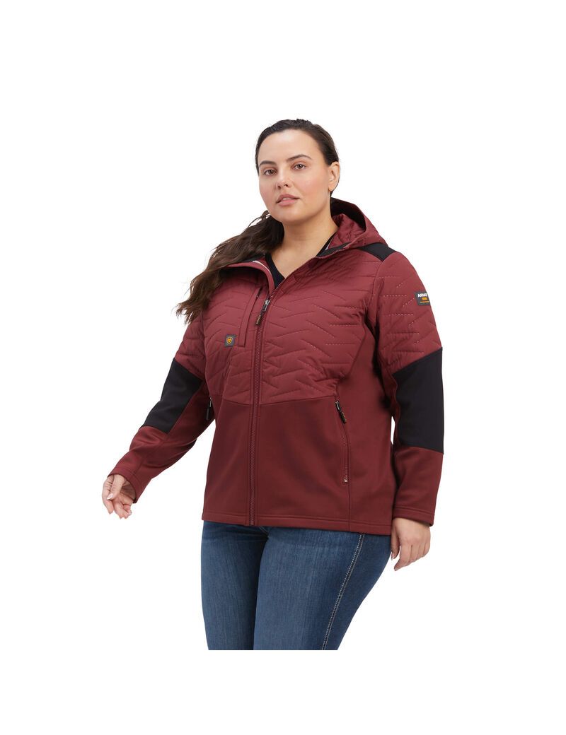 Ropa De Trabajo Ariat Rebar Cloud 9 Agua Resistant Insulated Jackets Mujer Multicolor | HSKB03549