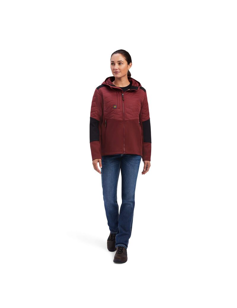 Ropa De Trabajo Ariat Rebar Cloud 9 Agua Resistant Insulated Jackets Mujer Multicolor | HSKB03549