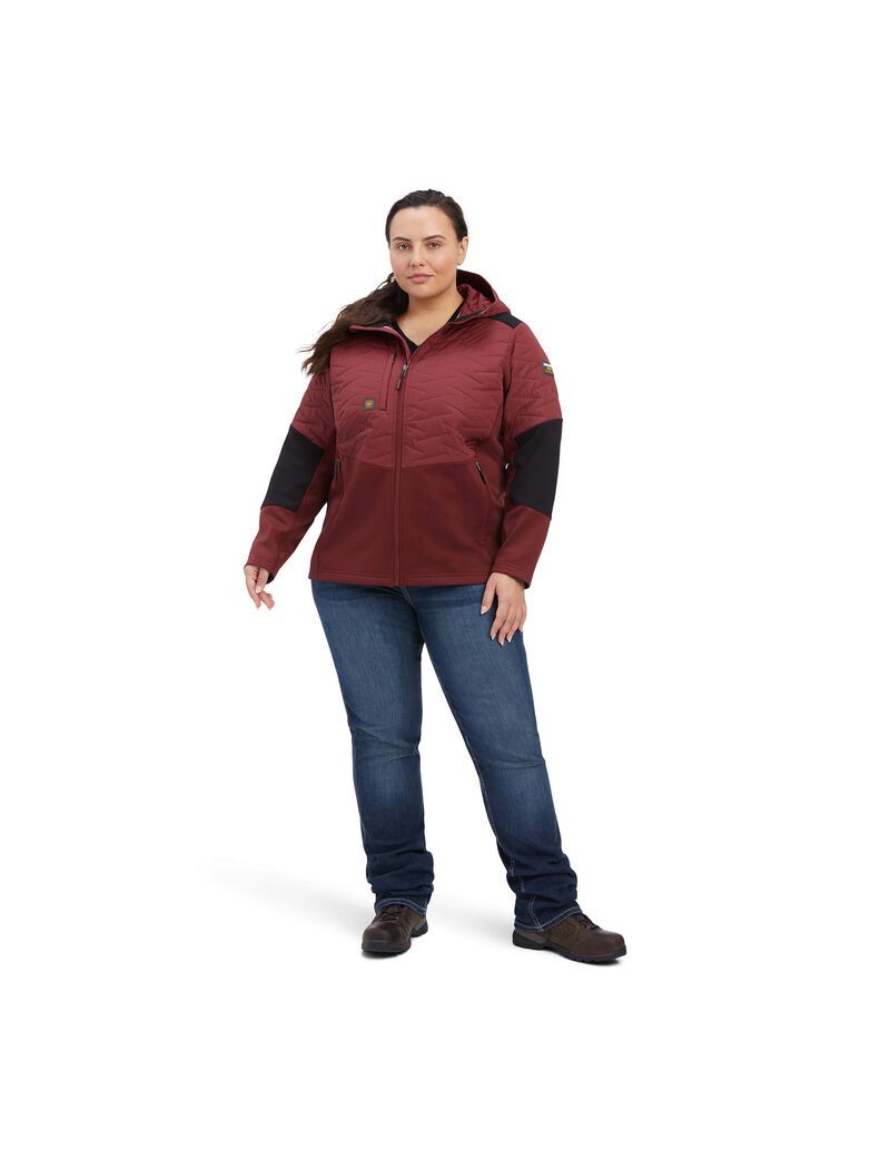 Ropa De Trabajo Ariat Rebar Cloud 9 Agua Resistant Insulated Jackets Mujer Multicolor | HSKB03549