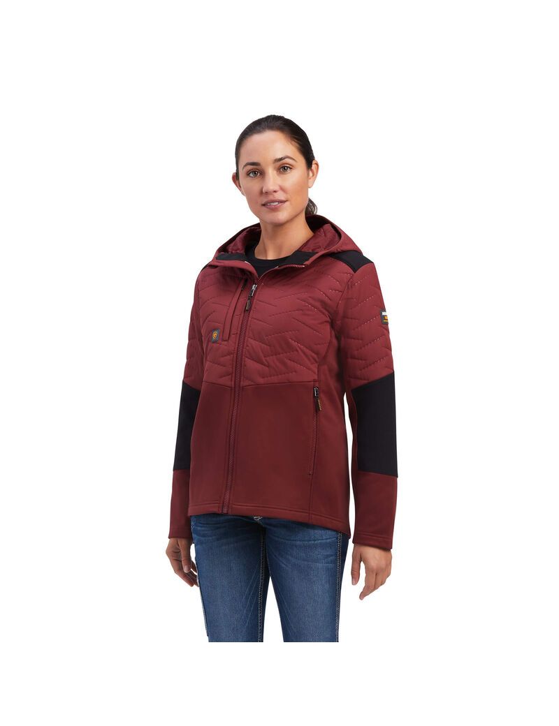 Ropa De Trabajo Ariat Rebar Cloud 9 Agua Resistant Insulated Jackets Mujer Multicolor | HSKB03549