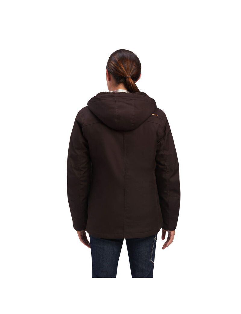 Ropa De Trabajo Ariat Rebar DuraCanvas Insulated Jackets Mujer Multicolor | XPOV23845