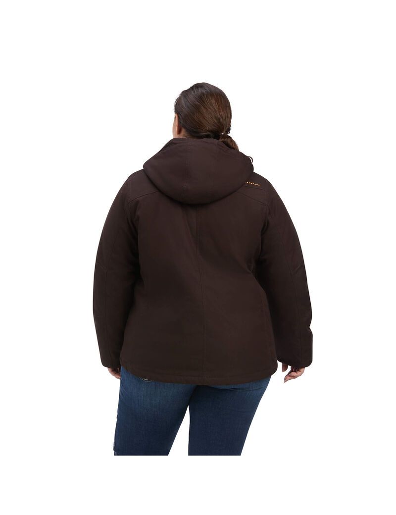 Ropa De Trabajo Ariat Rebar DuraCanvas Insulated Jackets Mujer Multicolor | XPOV23845