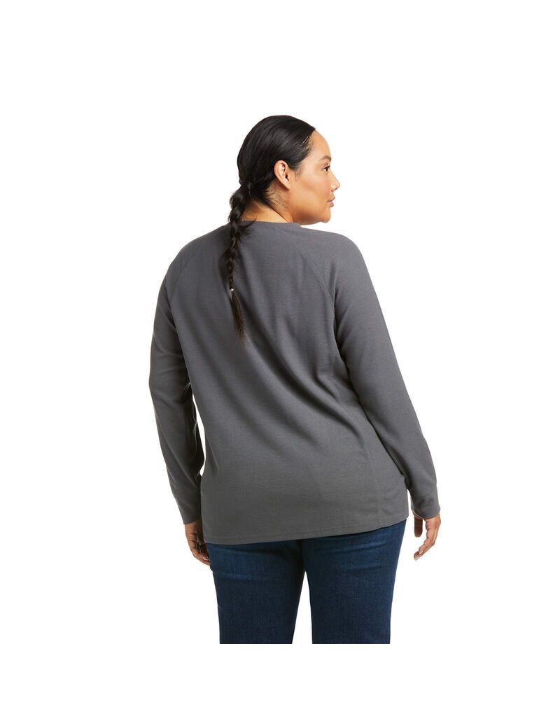 Ropa De Trabajo Ariat Rebar Thermal Mujer Gris | ZOMG69570