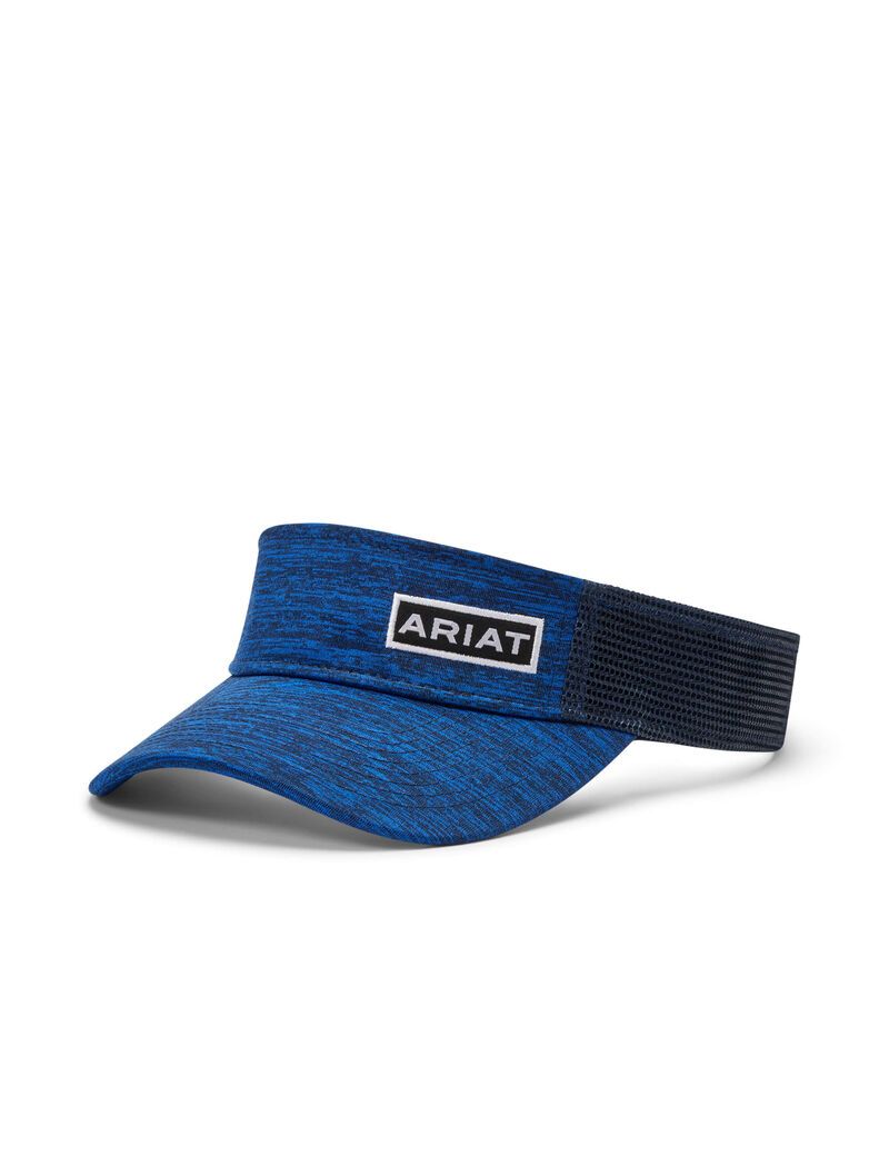 Sombreros Ariat Offset Box Logo Visor Mujer Turquesa | NCUO26890