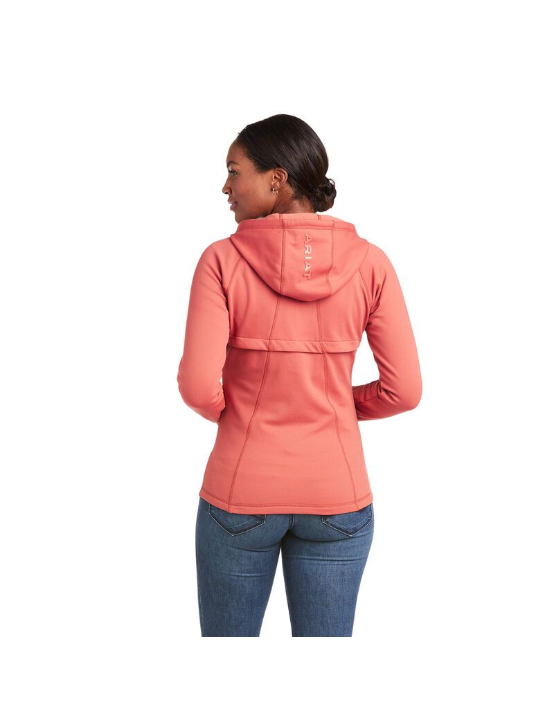 Sudadera Con Capucha Ariat Attain Full Zip Mujer Multicolor | CQWM34706