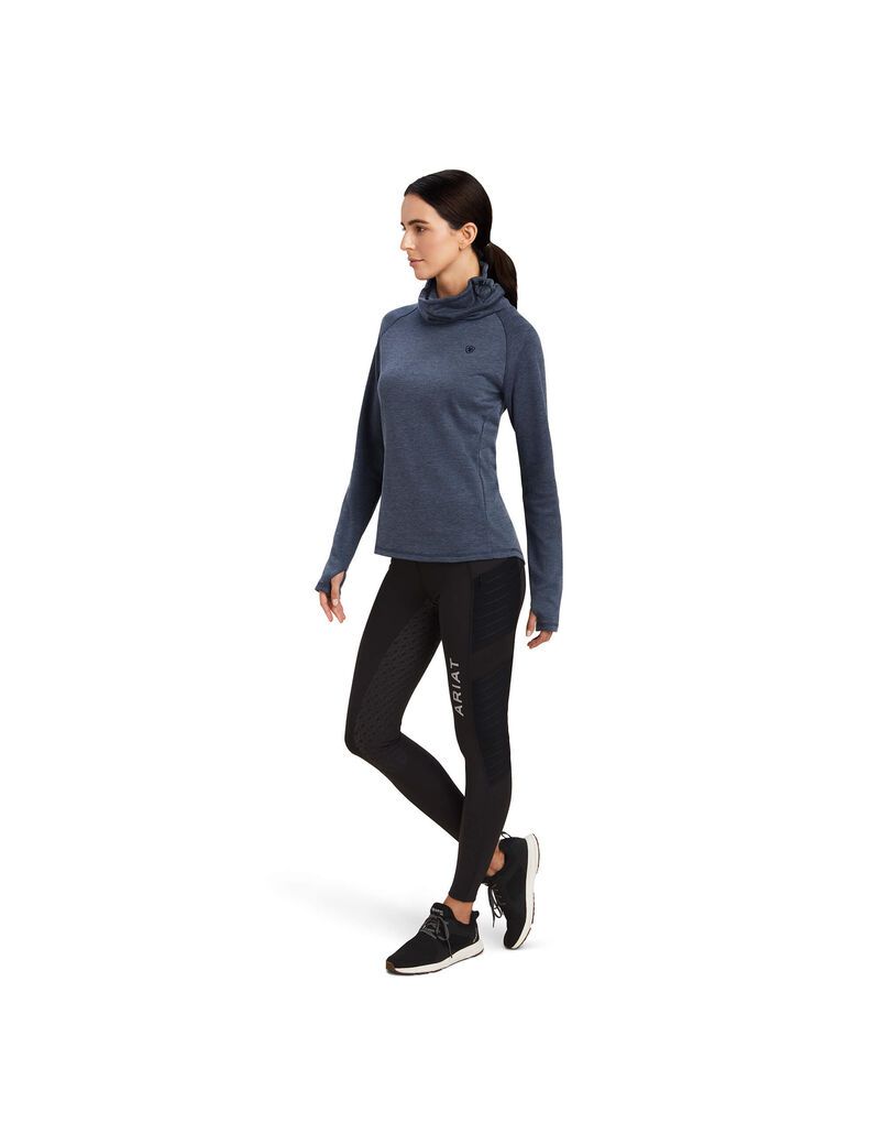 Sudadera Con Capucha Ariat Canny Top Mujer Azul Marino | EQAY35804