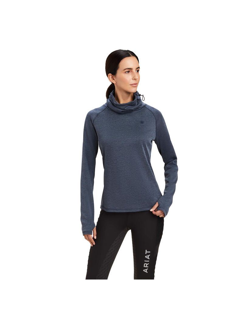 Sudadera Con Capucha Ariat Canny Top Mujer Azul Marino | EQAY35804