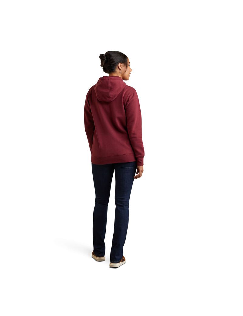 Sudadera Con Capucha Ariat Logo Mujer Multicolor | FAJR13507