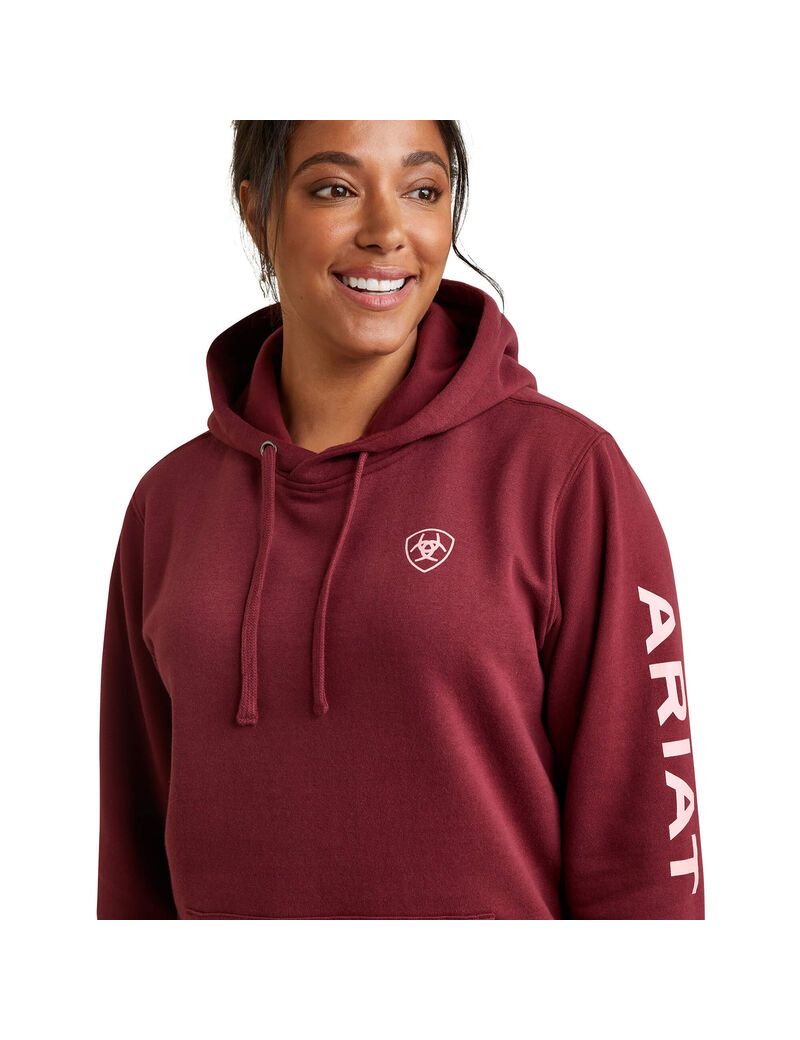 Sudadera Con Capucha Ariat Logo Mujer Multicolor | FAJR13507