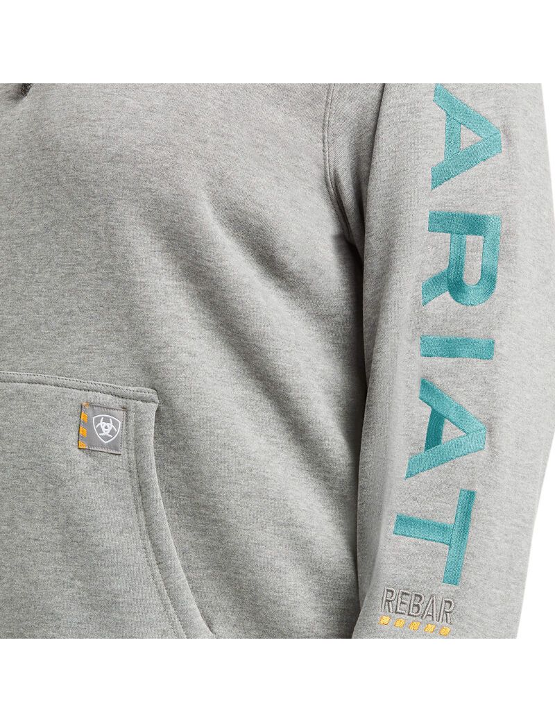 Sudadera Con Capucha Ariat Rebar Estampadas Mujer Gris | YUMQ65824