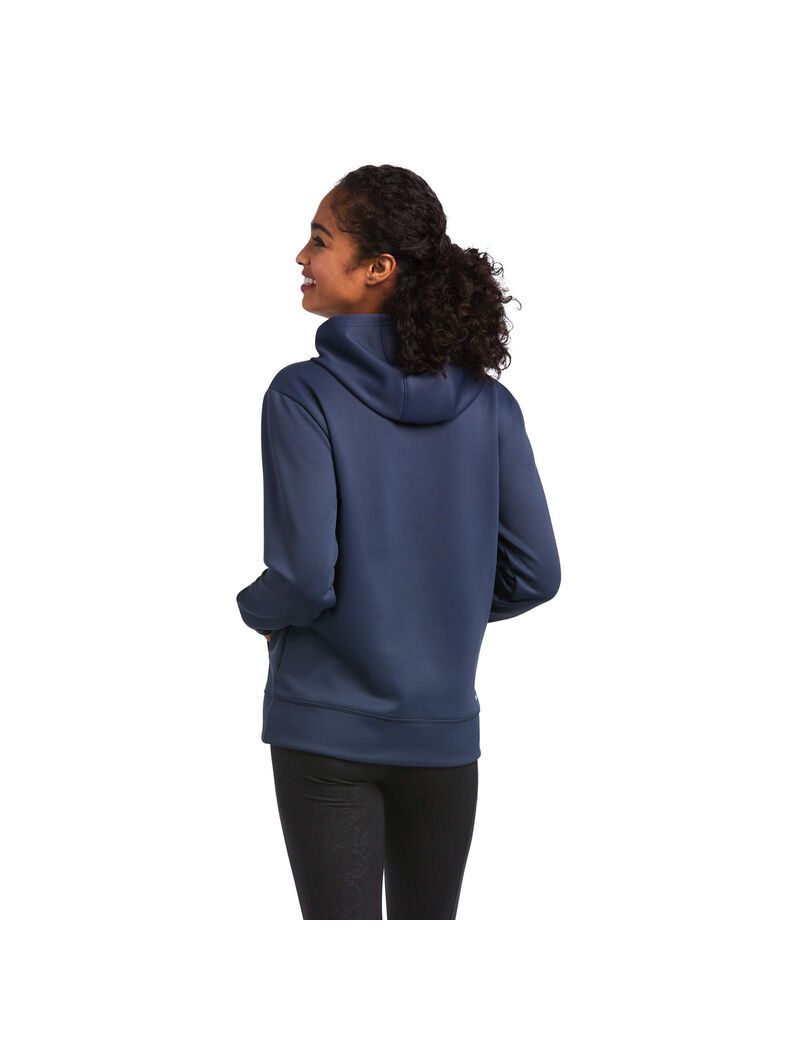 Sudadera Con Capucha Ariat Tek Mujer Azules | NPIJ06415