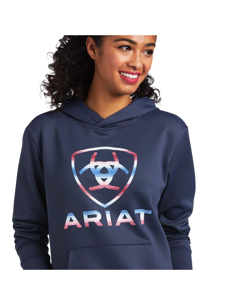 Sudadera Con Capucha Ariat Tek Mujer Azules | NPIJ06415