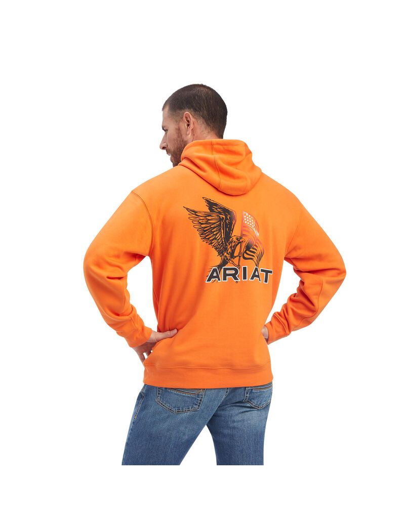 Sudaderas Ariat Free Bird Hombre Multicolor | PYBN65724