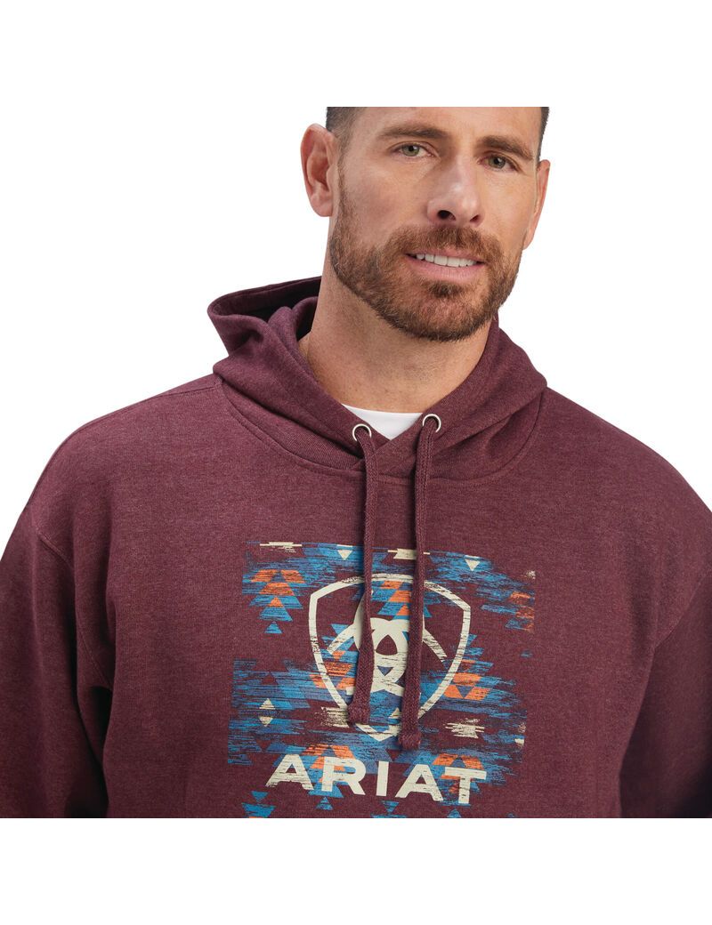 Sudaderas Ariat Southwest Block Hombre Multicolor | DSQZ67508