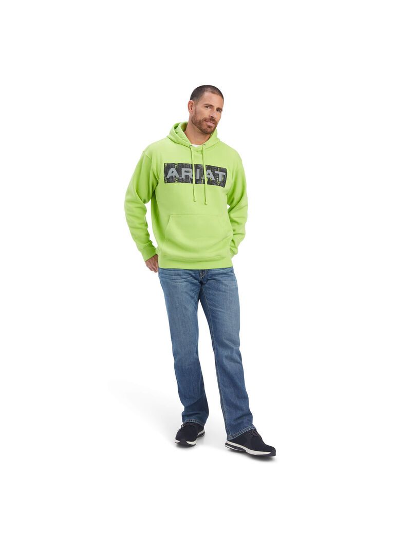 Sudaderas Ariat Southwest Hombre Verde | LEZI08615