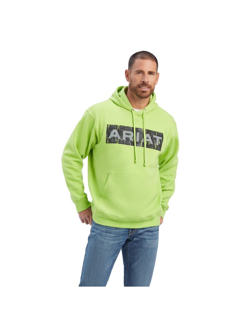 Sudaderas Ariat Southwest Hombre Verde | LEZI08615