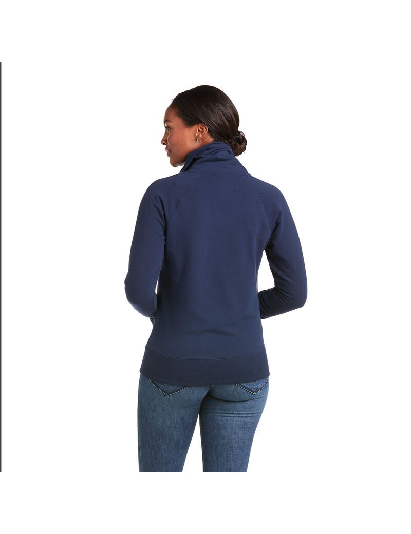 Sudaderas Ariat Team Logo Full Zip Mujer Multicolor | AMFW23568