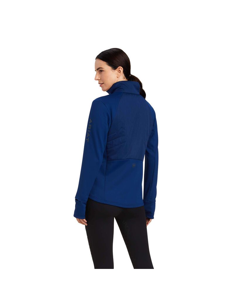 Sudaderas Ariat Venture 1/2 Zip Mujer Azules | LMXN95127