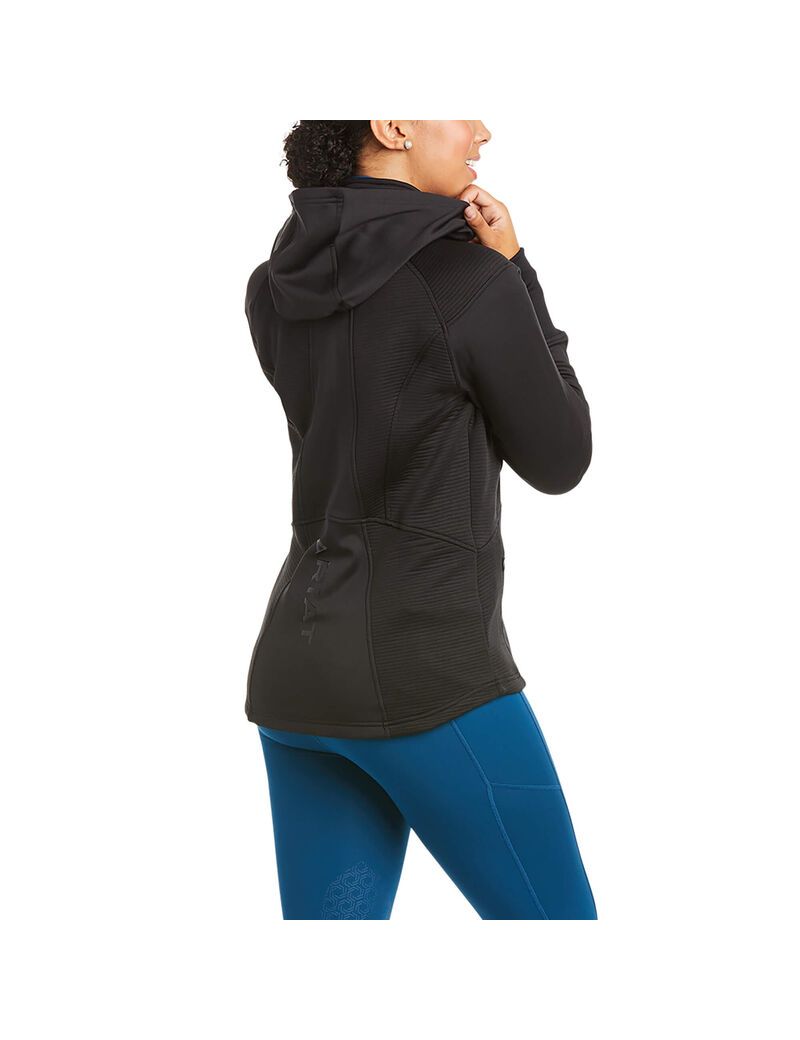 Sudaderas Ariat Wilde Full Zip Mujer Negras | DEGT86973