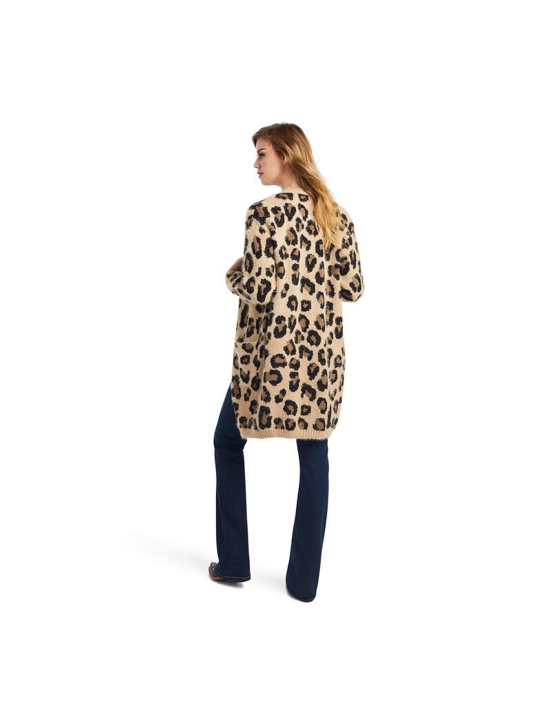 Suéteres Ariat The Cat's Meow Mujer Leopardo | YTSV36914