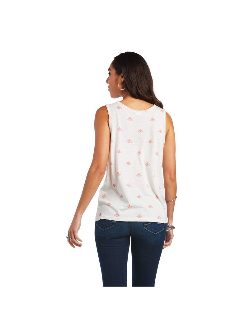 Tops Ariat Bulb Babe Tank Mujer Multicolor | THWB65287