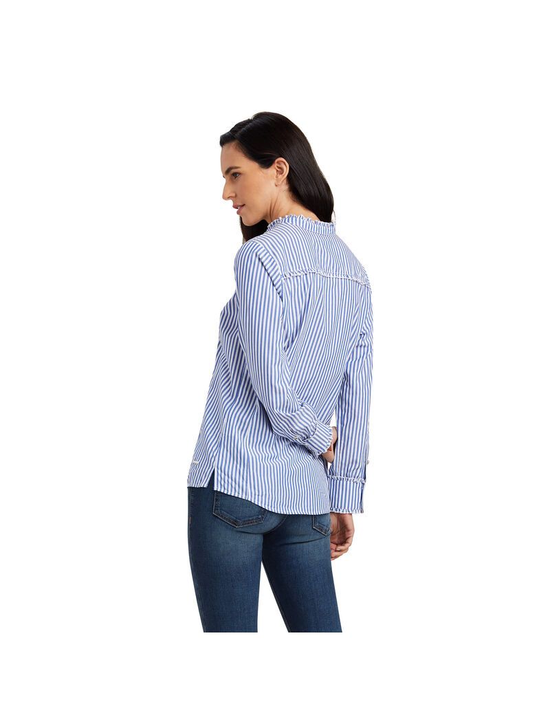 Tops Ariat Clarion Blouse Mujer Azules | USDK82546