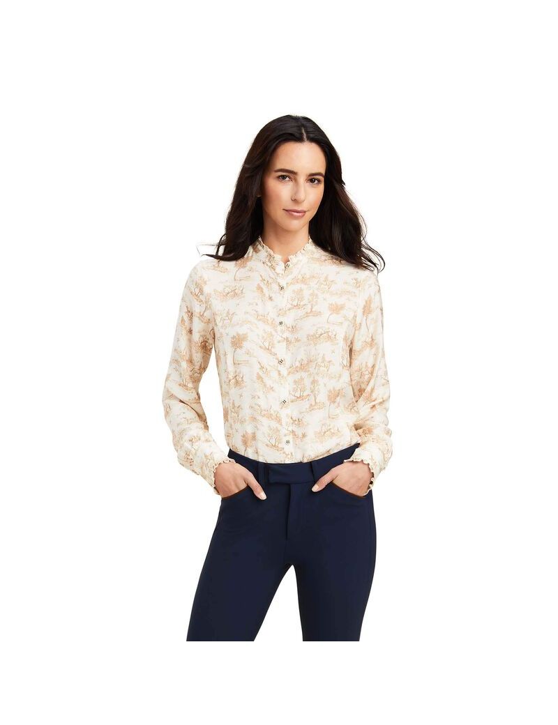 Tops Ariat Clarion Blouse Mujer Multicolor | IVYN96140