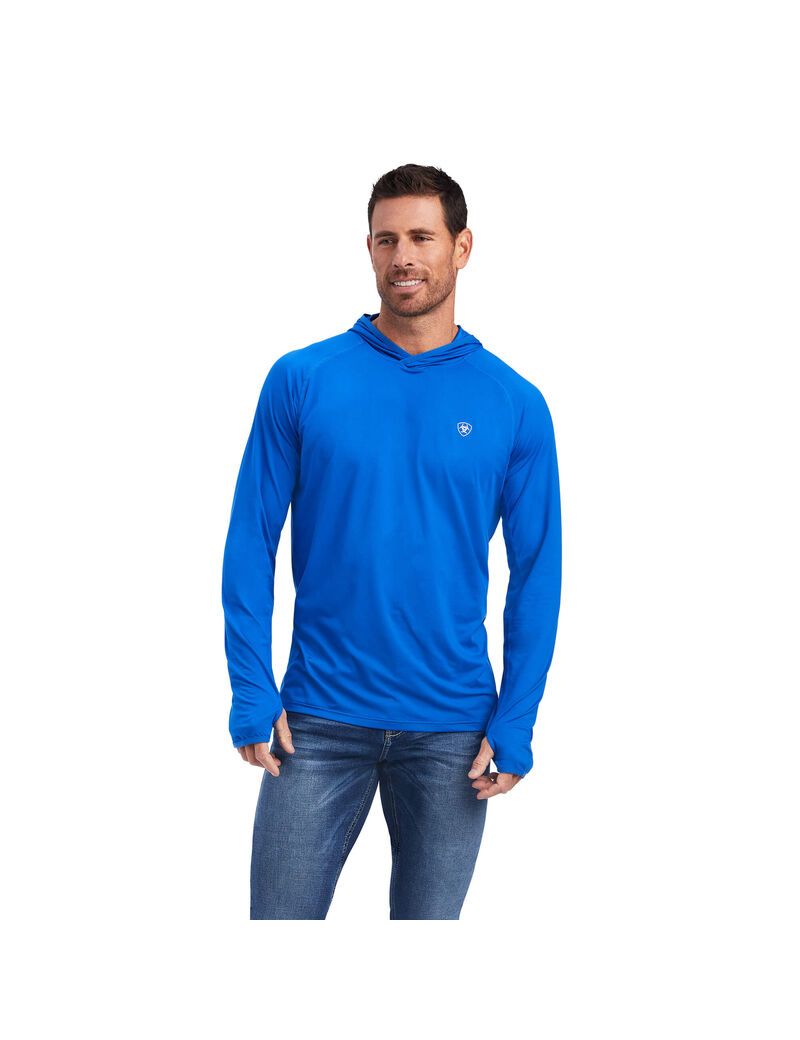 Tops Ariat Cornell Hombre Azules | RKNT48952