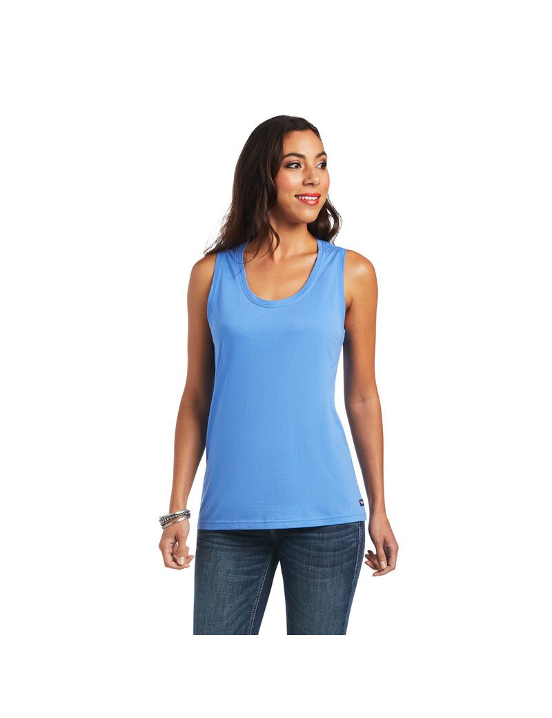 Tops Ariat Element Tank Mujer Azules | HJGI06154