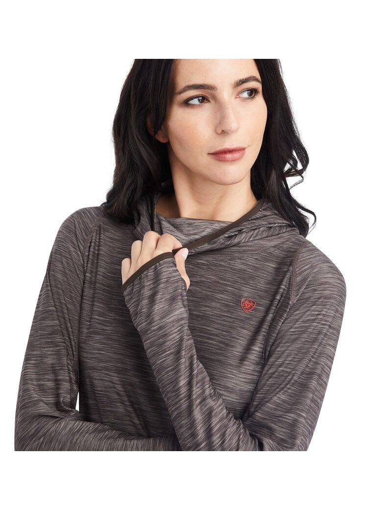 Tops Ariat Laguna Hoodie Mujer Multicolor | BKFG24158