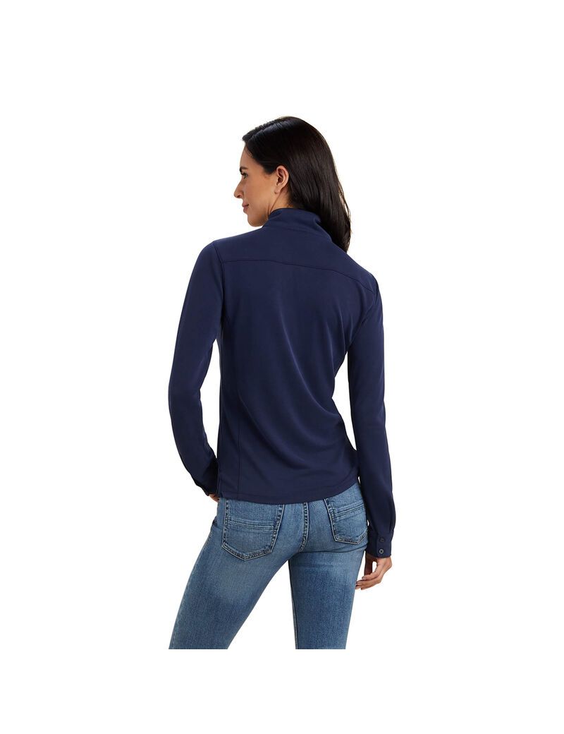 Tops Ariat Overbrook Mujer Azul Marino | JOZC67418