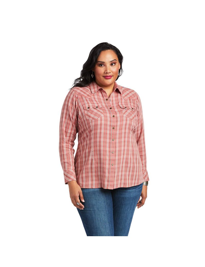 Tops Ariat REAL Antique Thunderbird Mujer Multicolor | DXWT30267